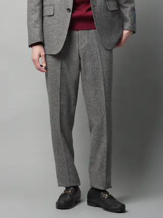 秋冬／尾州／テーパードパンツ