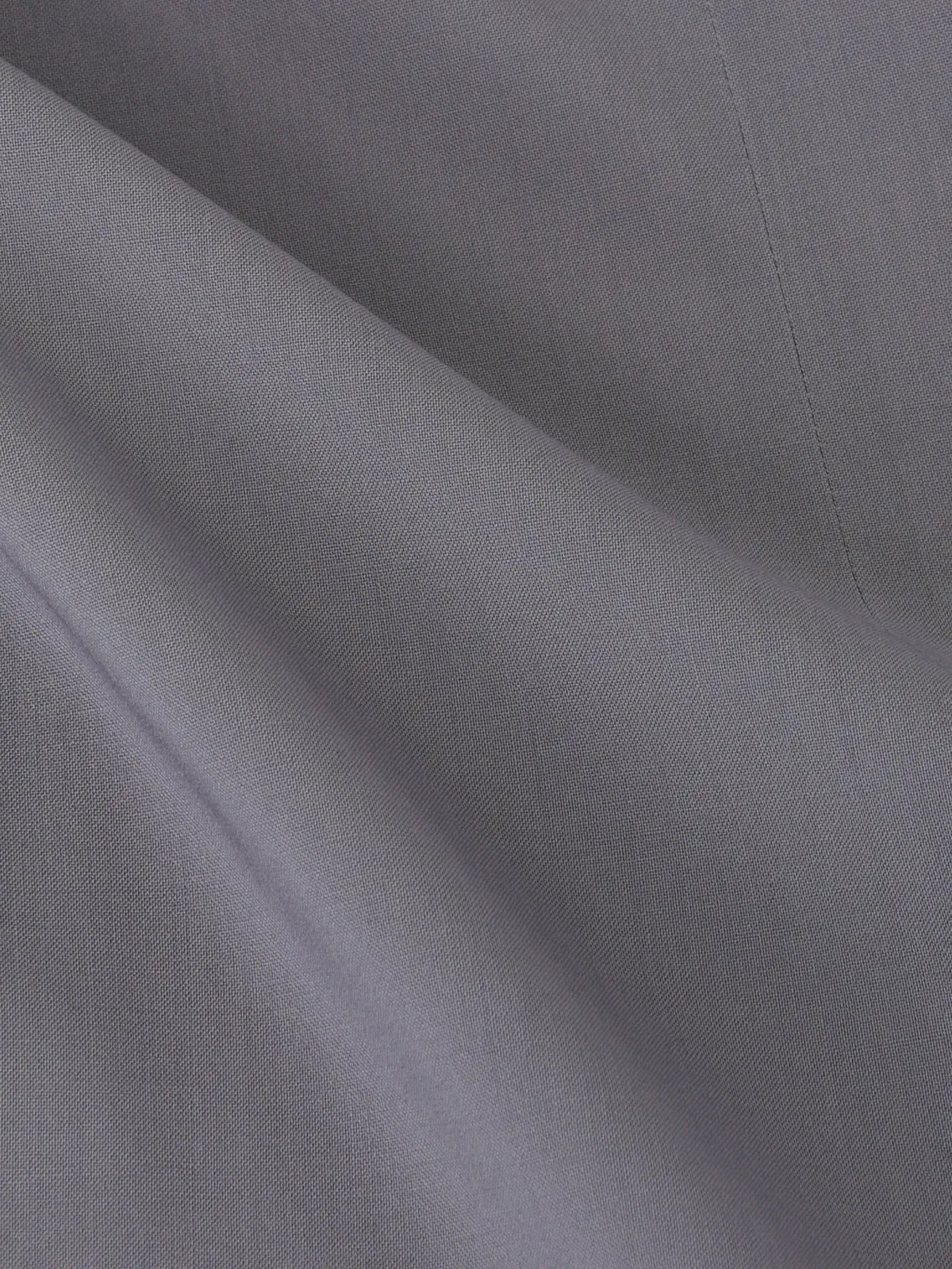 GOOVI／タックストレートパンツ／SUPER100'sウールトロピカル／無地 パープル 1