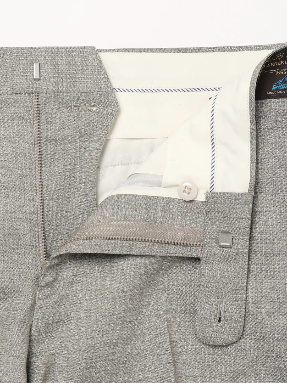 テーパードパンツ／CANONICO／SUPERSONIC／トロピカルウール／無地／IN05 ベージュ S