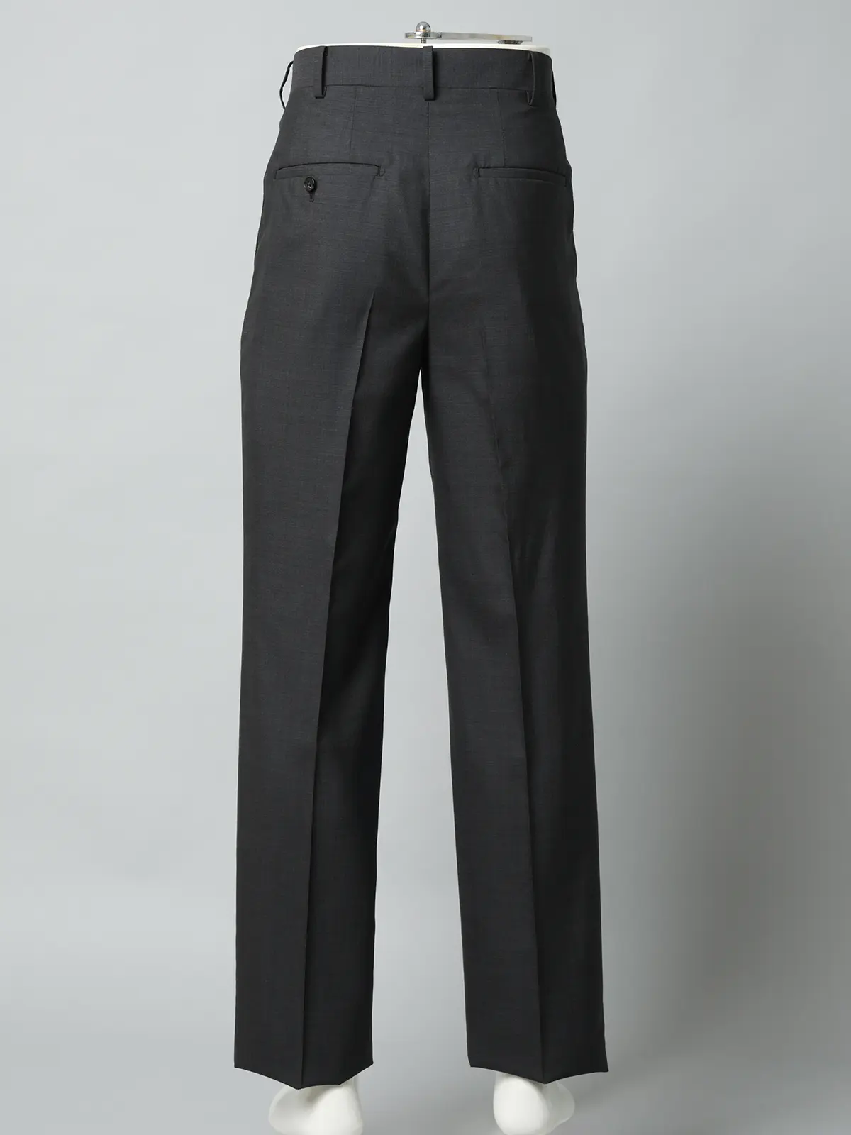 FUMIYA HIRANO/タックテーパードパンツ/SUPER100'sウール/織柄/FHP12 グレー M