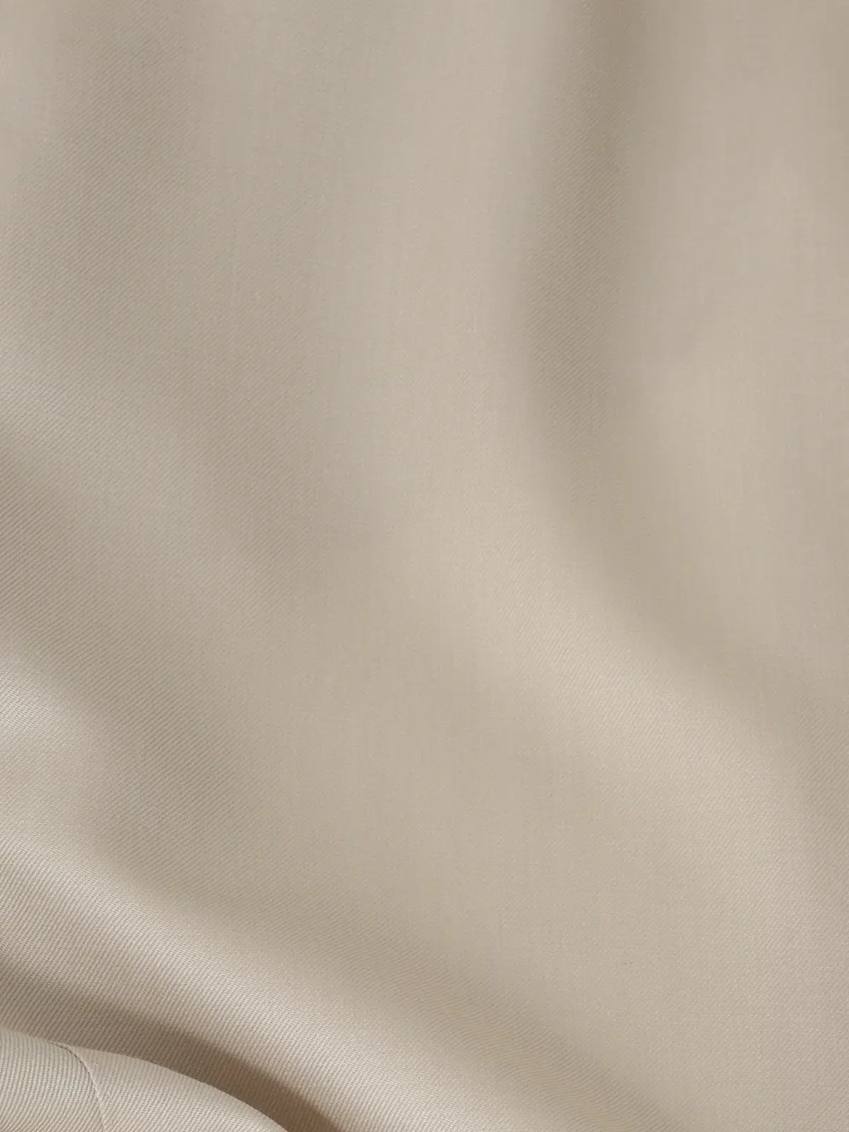 GOOVI／ツータックストレートパンツ／ウールモヘアギャバジン／無地 ベージュ 1