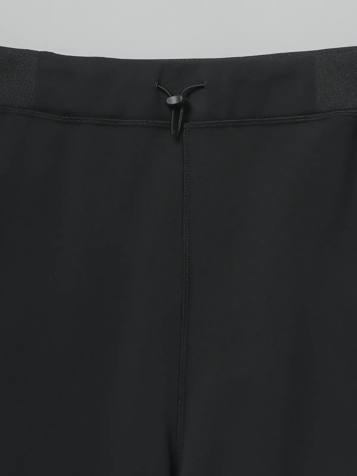【9月中旬発売予定】GOOVI／イージーパンツ／ウォッシャブル／ストレッチ／ダンボールニット／無地 ブラック系 1