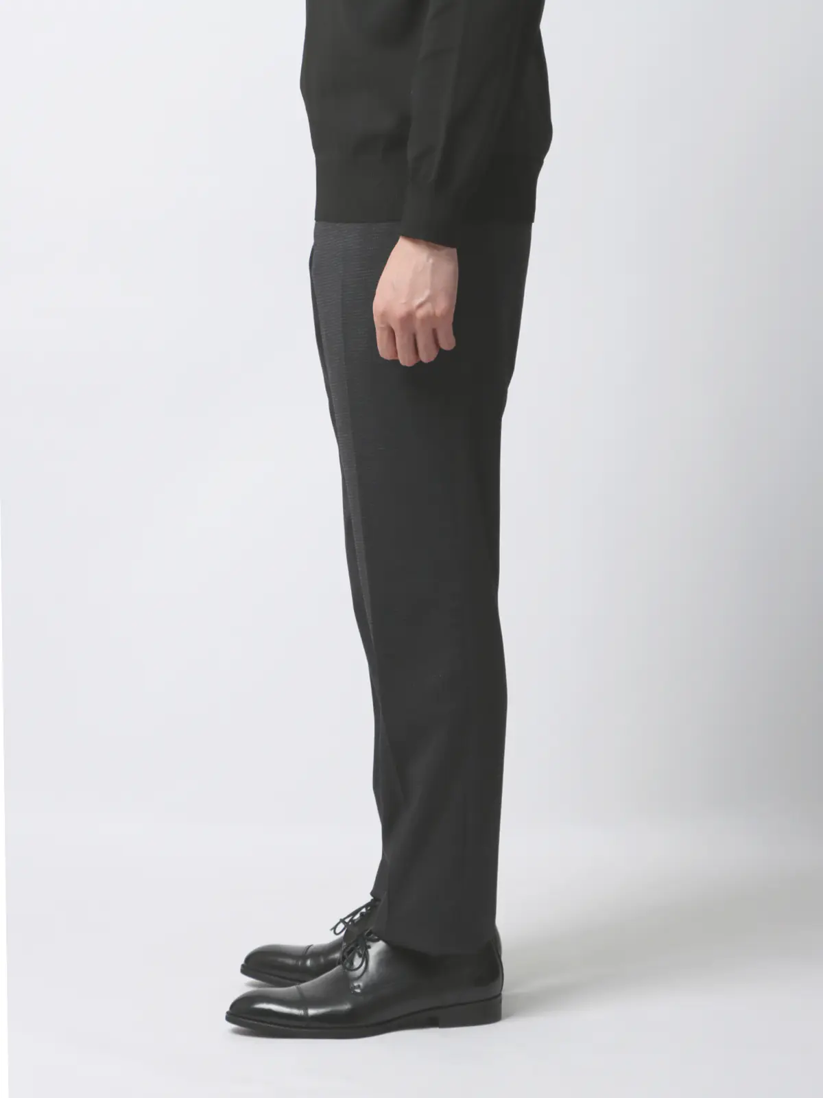 最高パンツ／テーパードパンツ／ウォッシャブル／NONIRON／ストレッチ／形態安定／RS07-S グレー系 S