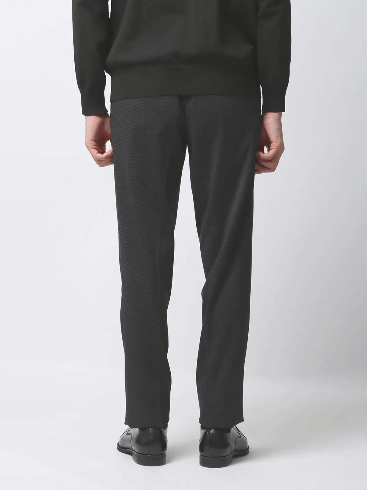 最高パンツ／テーパードパンツ／ウォッシャブル／NONIRON／ストレッチ／形態安定／RS07-S グレー系 S