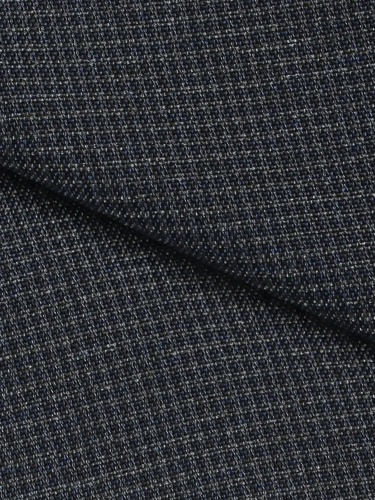 タックテーパードパンツ／ウォッシャブル／ストレッチ／ハウンドトゥース／CR11-S ネイビー系 S