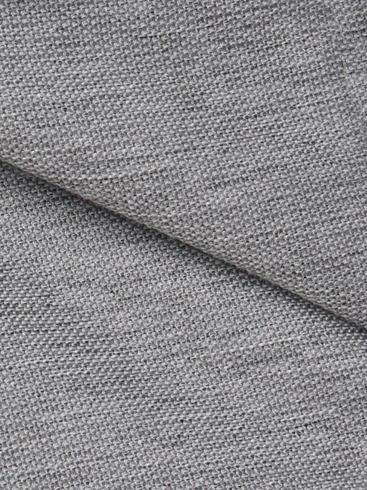 テーパードパンツ／ウォッシャブル／ストレッチ／コットンウールブレンド／織柄／TM02-S ライトグレー S