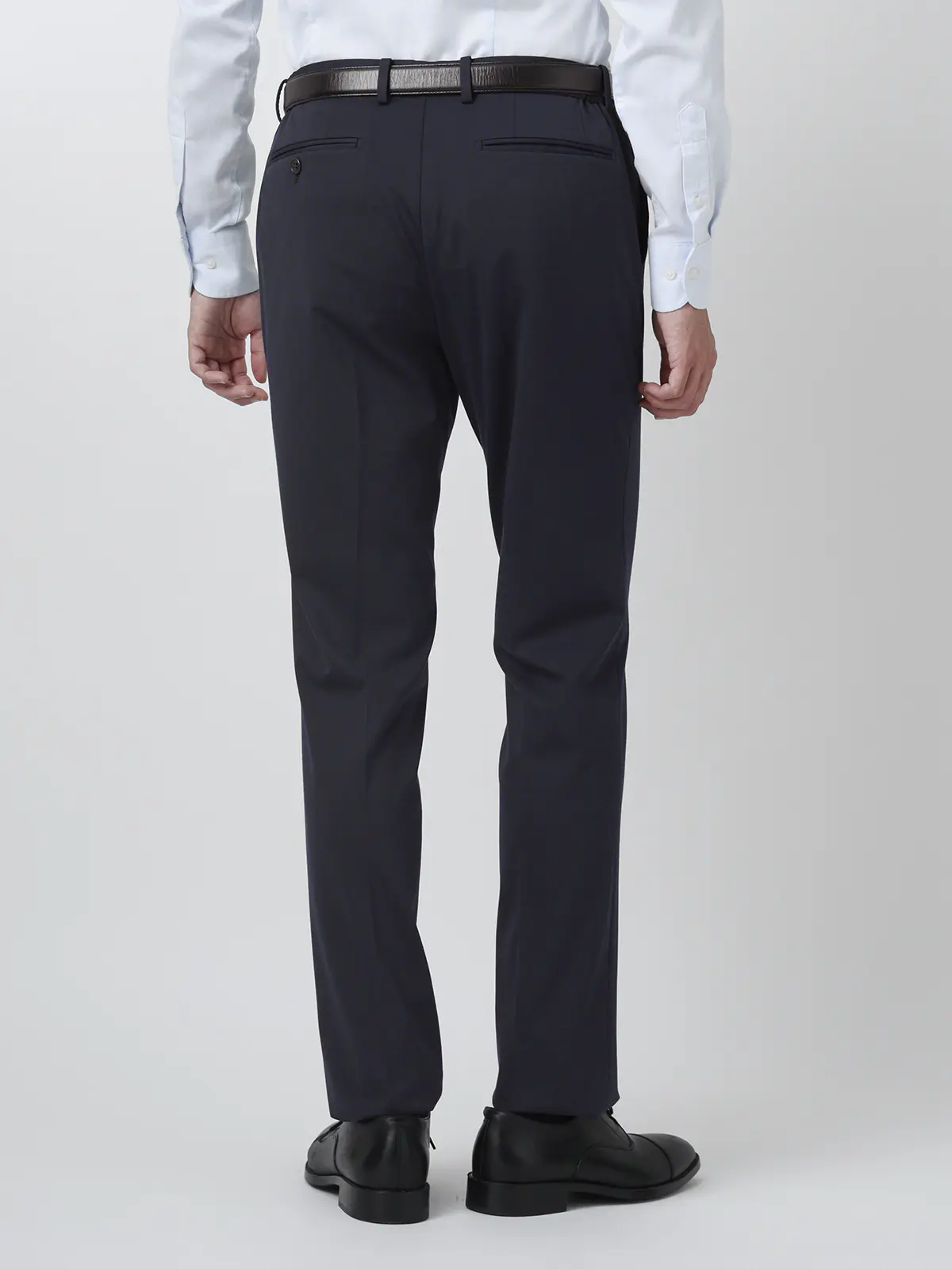 SMACTIVE/テーパードパンツ/Carreman/ウォッシャブル/モクロディジャージー/無地/SL02 ネイビー SS