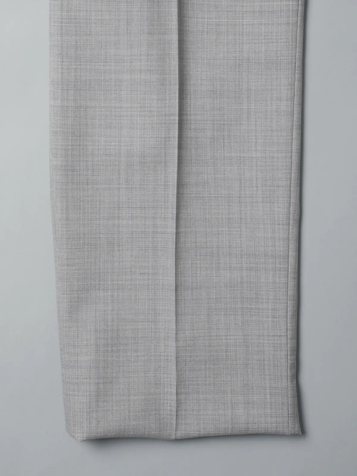 GOOVI／イージーパンツ／SUPER100’sウールトロピカル／無地 ライトグレー 1