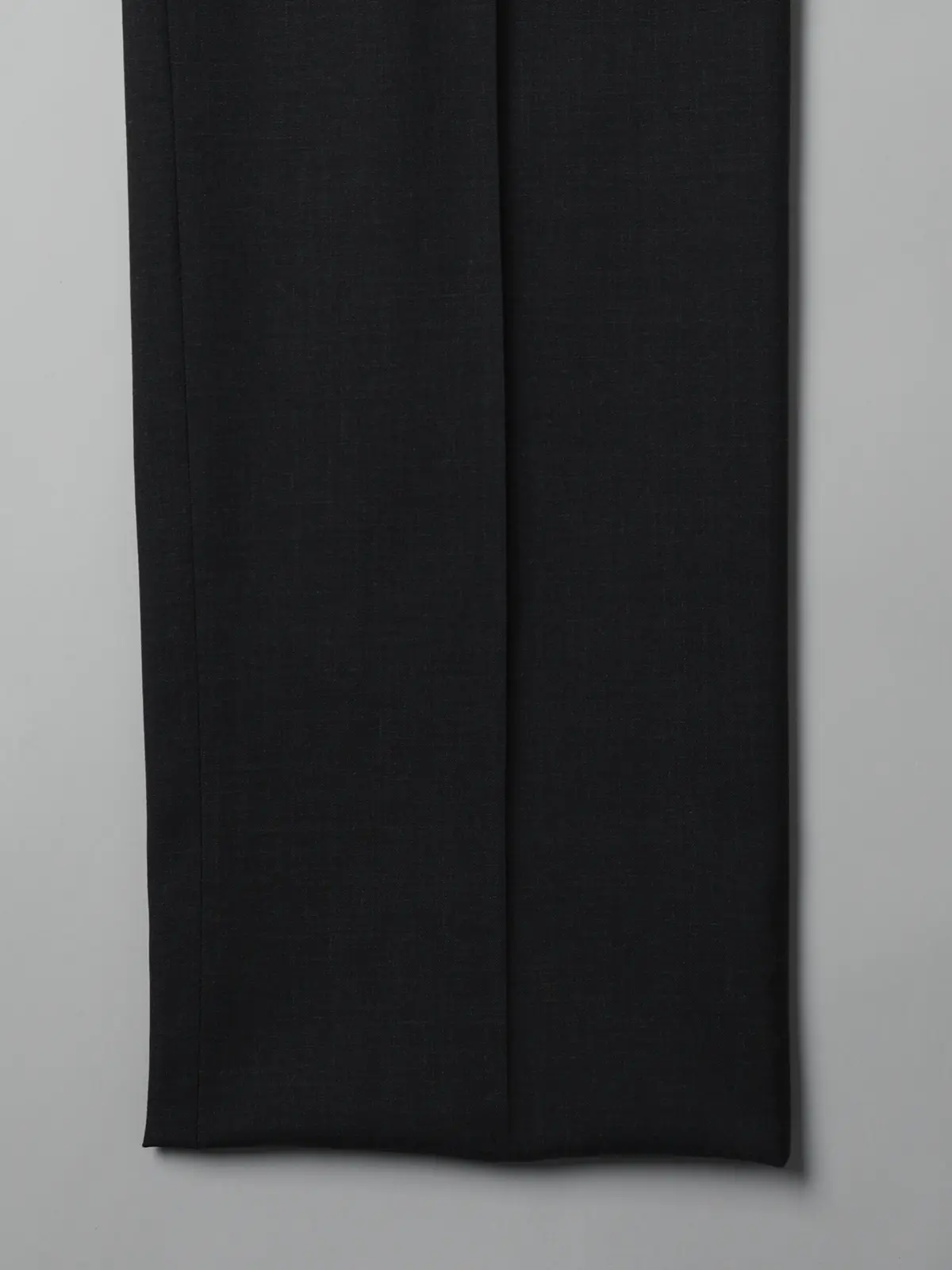 GOOVI／イージーパンツ／SUPER100’sウールトロピカル／無地 チャコール 1