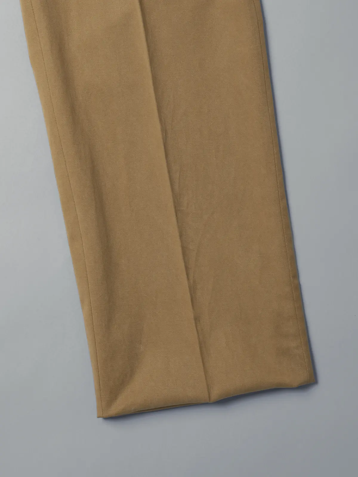 GOOVI／イージーパンツ／リヨセルコットンチノクロス／無地 ベージュ 1