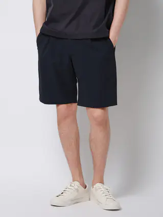 FLAT／春夏／タックハーフパンツ