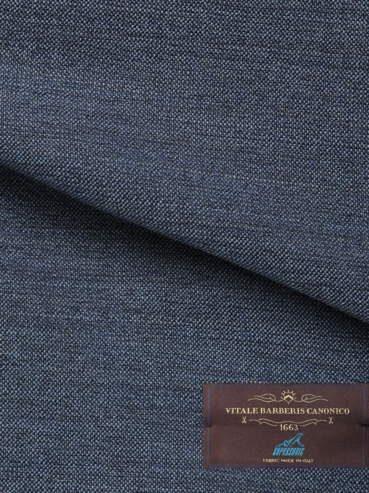 ジャケット／CANONICO／SUPERSONIC／トロピカルウール／無地／TR27 ブルー 体型（DROP):普通　6DROP(A体),身長:160cm