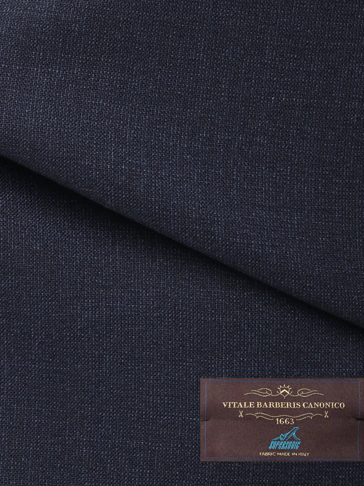 ジャケット／CANONICO／SUPERSONIC／トロピカルウール／無地／TR27 ネイビー 体型（DROP):普通　6DROP(A体),身長:160cm