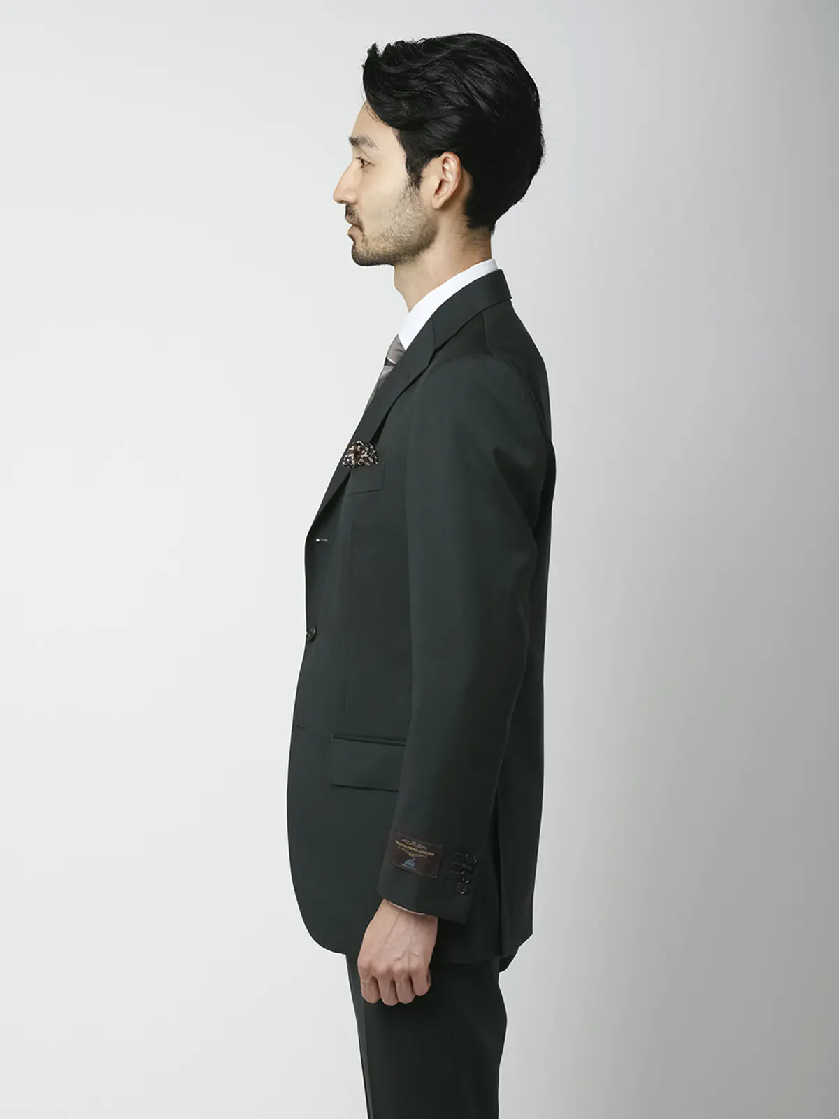 ジャケット/CANONICO/SUPERSONIC/21μPRUNELLE/無地/TR27 グリーン 体型(DROP):普通 6DROP(A体),身長:160cm