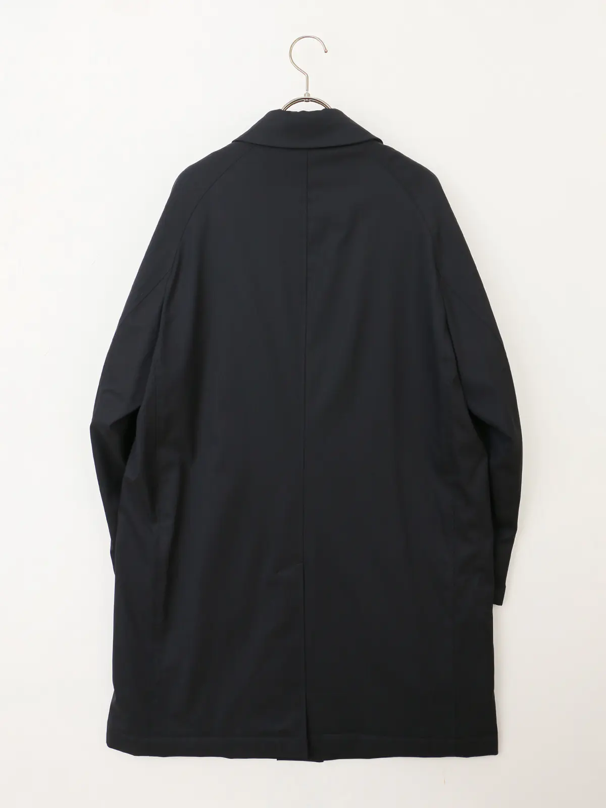 中綿ステンカラーコート/CANONICO/OFFLIMITS/撥水/防風/無地 ネイビー 3L