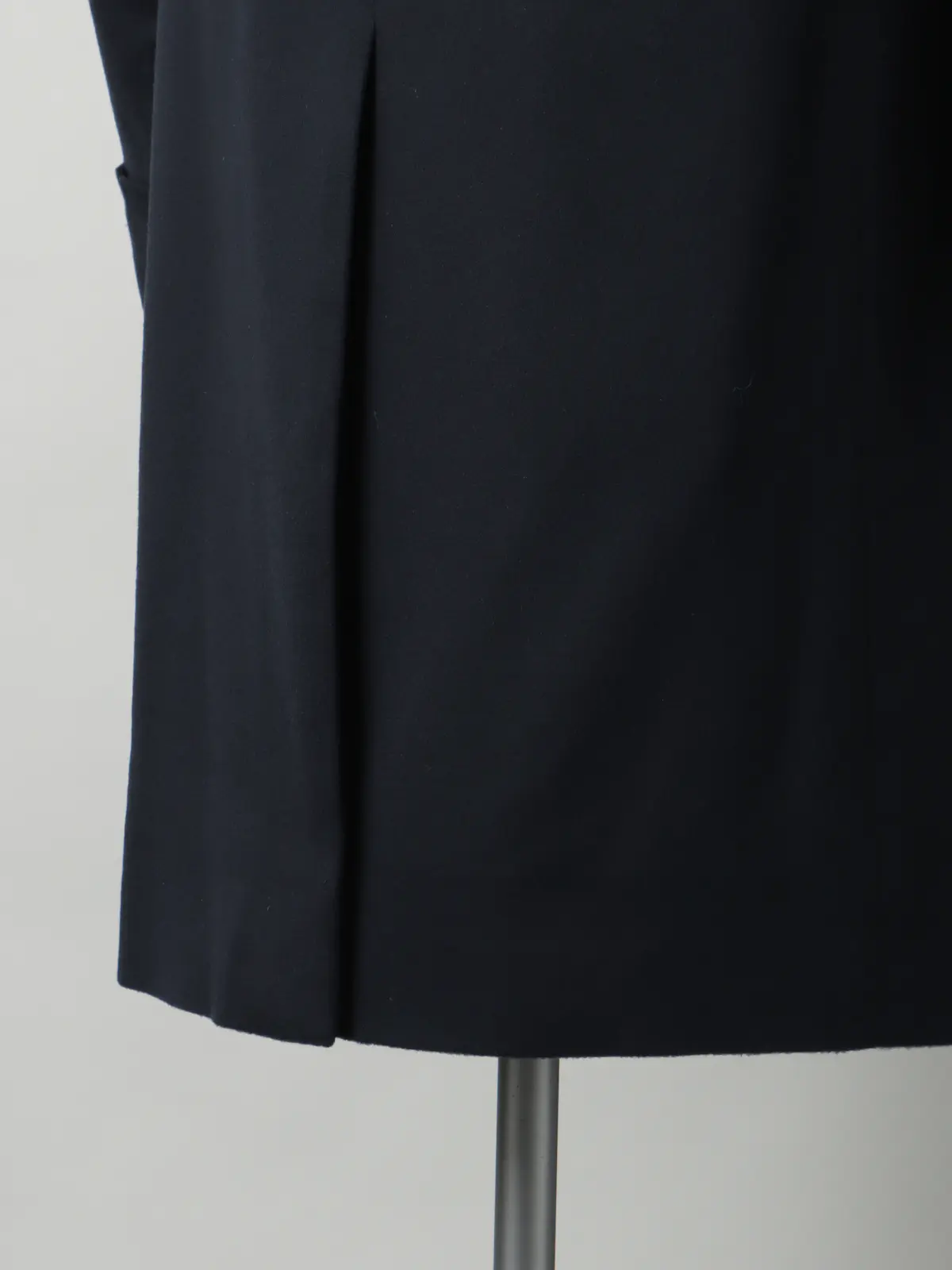 【11/7~販売開始】シングルチェスターコート/MTR/ピュアカシミヤビーバー/無地 ネイビー S