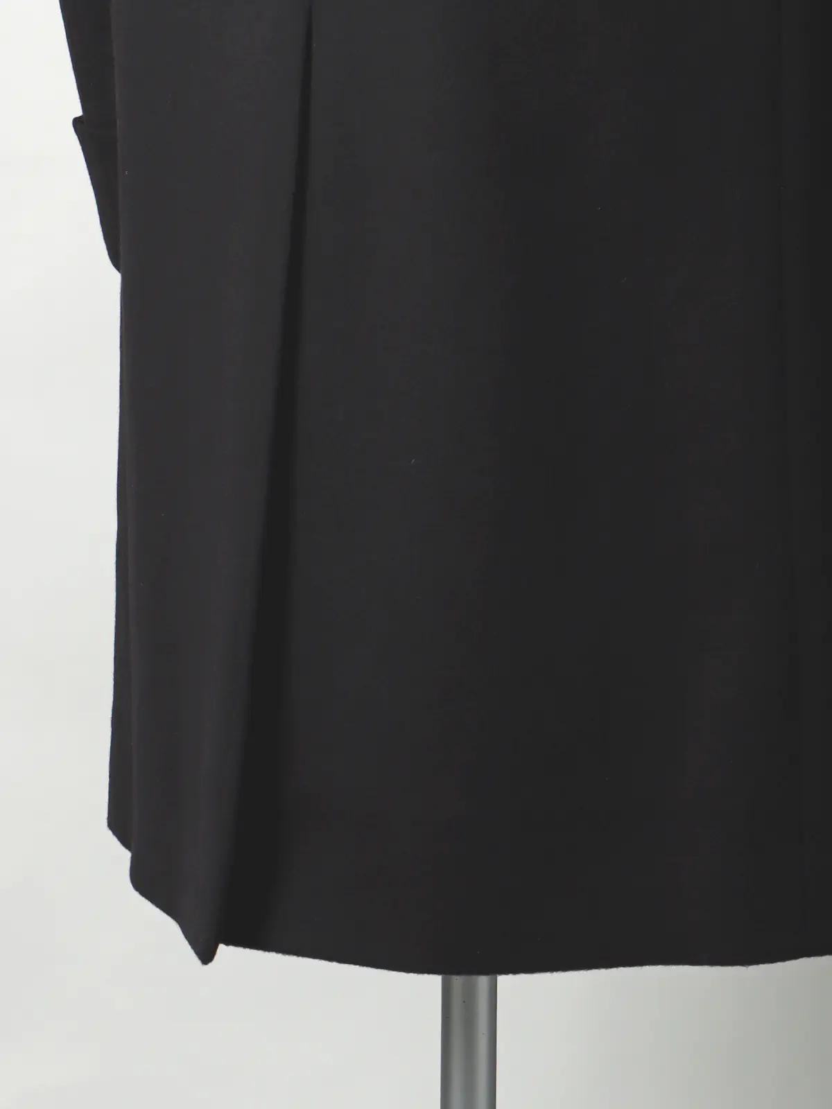 【11/7~販売開始】シングルチェスターコート/MTR/ピュアカシミヤビーバー/無地 ブラック S