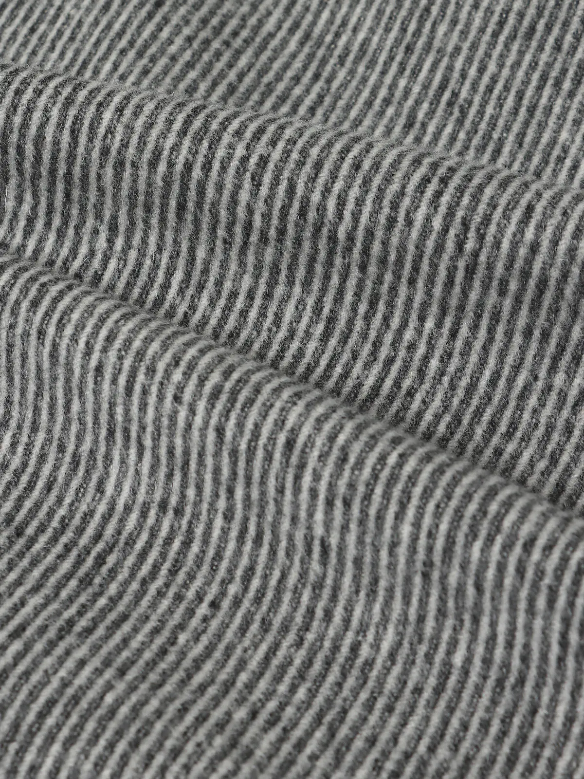 【9月下旬発売予定】GOOVI／ベルテッドステンカラーコート／ウールナイロン／ベルト付き グレー系 0