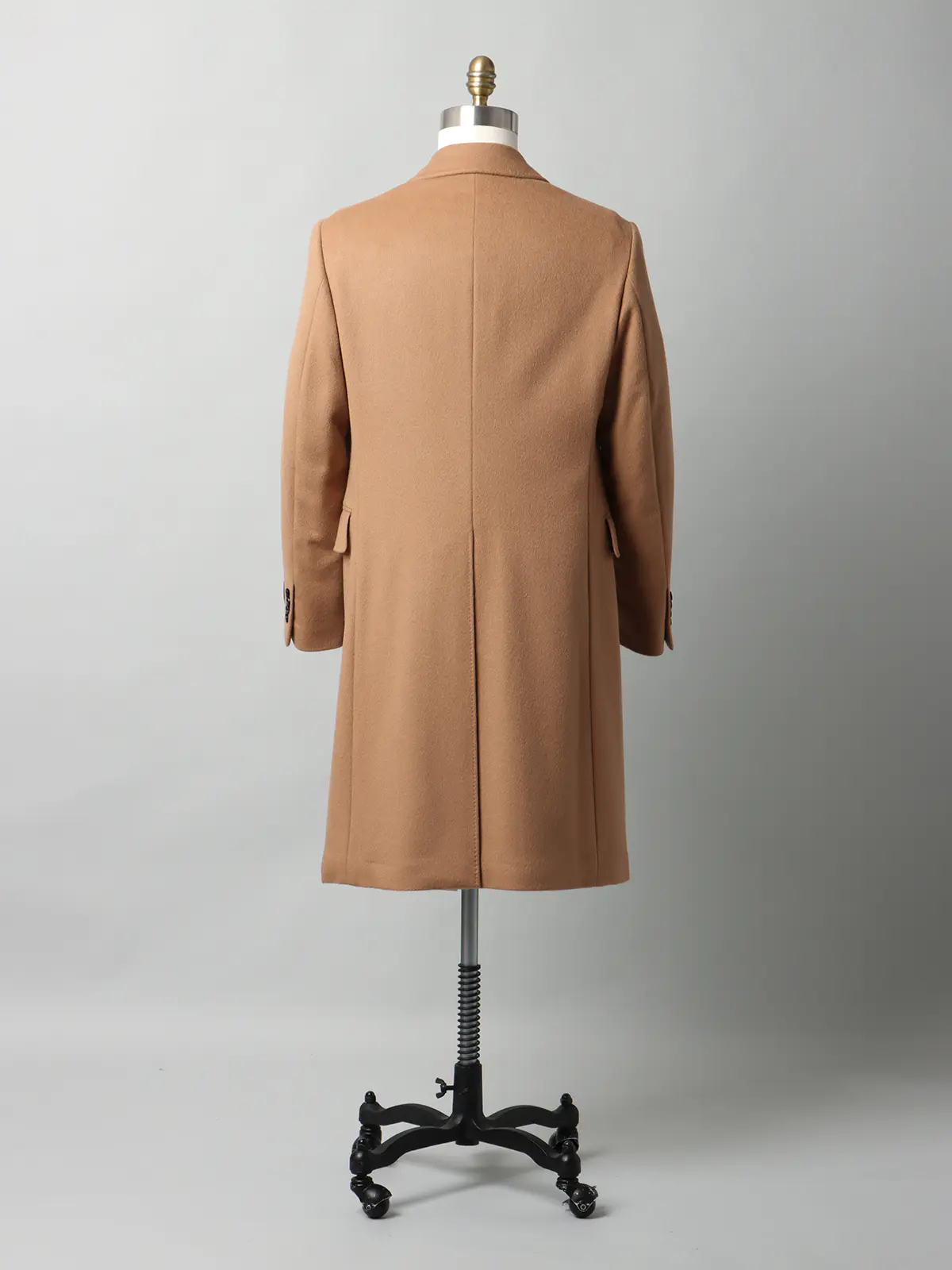 FUMIYA HIRANO/ダブルチェスターコート/ウールカシミヤ/無地 ベージュ S