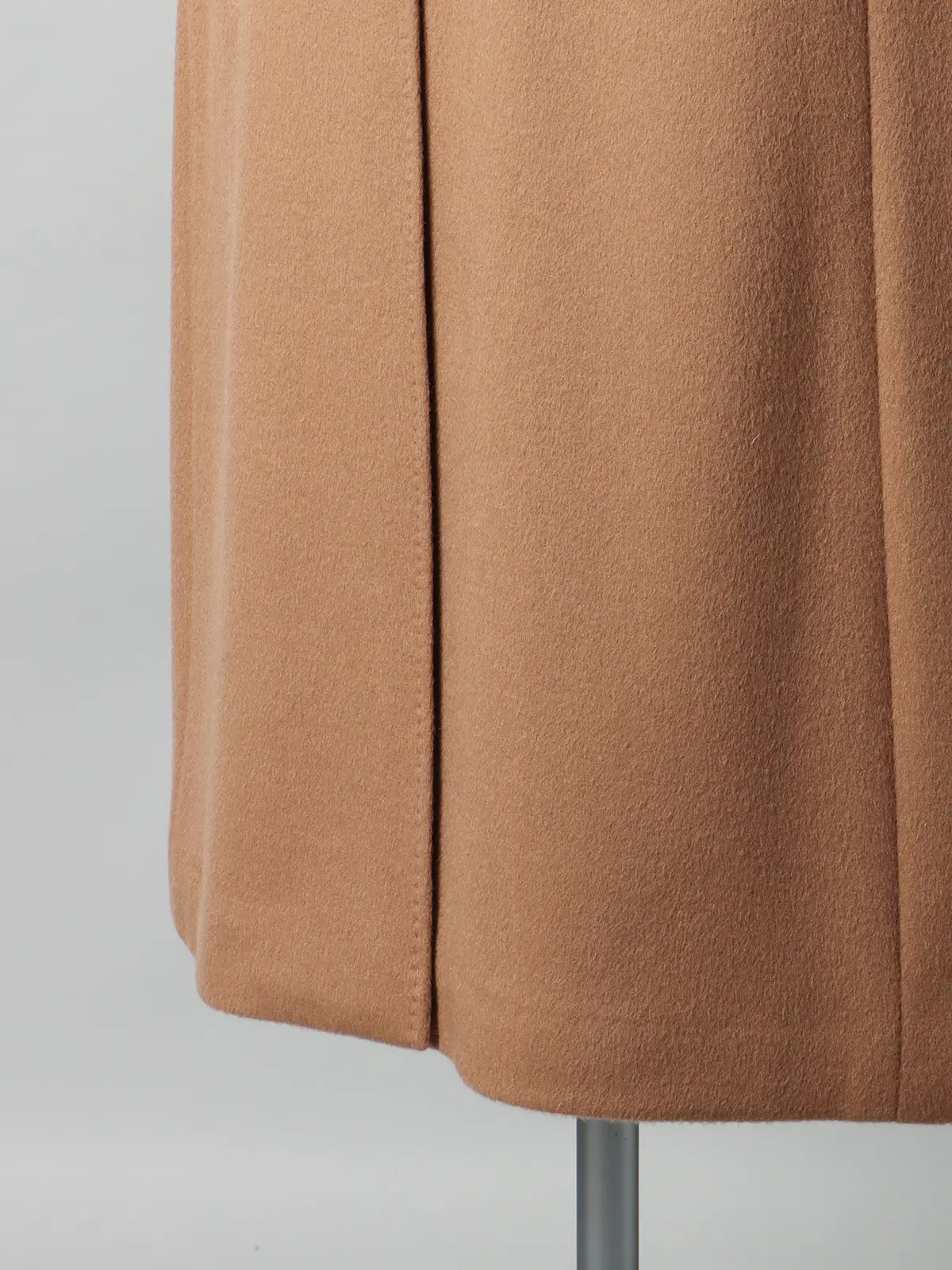 FUMIYA HIRANO/ダブルチェスターコート/ウールカシミヤ/無地 ベージュ S