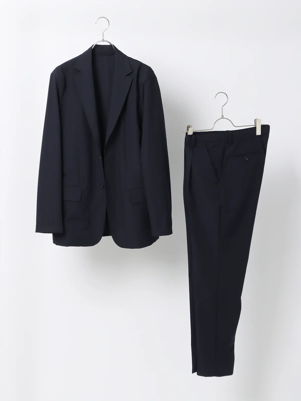 PERFORMANCE SUIT/ジャケット&パンツセットアップ/ウォッシャブル/裾上げ済み ネイビー S