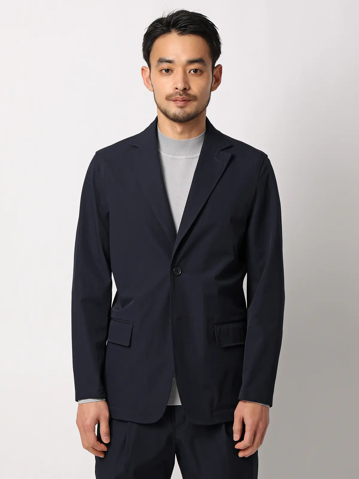 PERFORMANCE SUIT/ジャケット&パンツセットアップ/ウォッシャブル/裾上げ済み ネイビー S