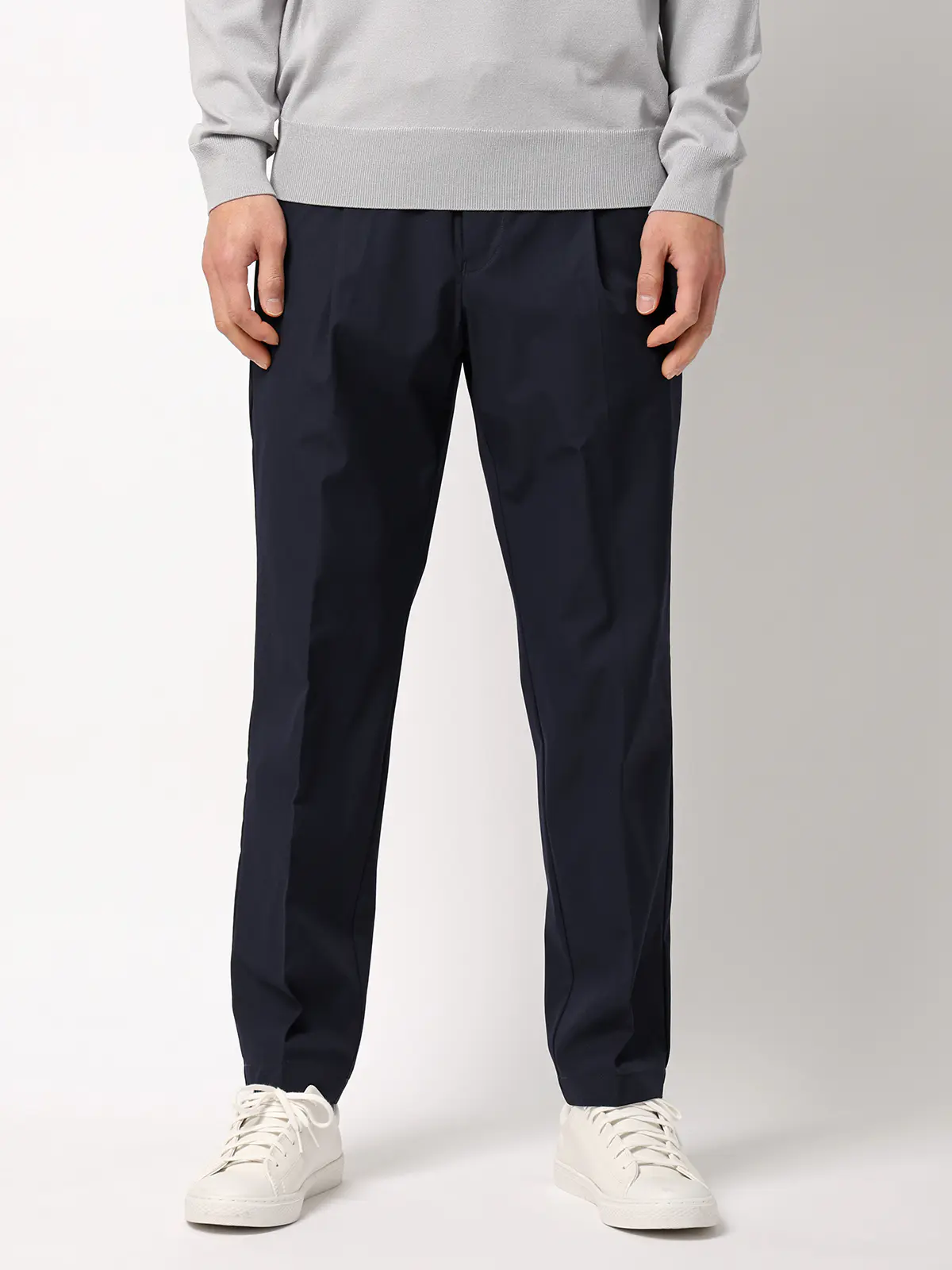 PERFORMANCE SUIT/ジャケット&パンツセットアップ/ウォッシャブル/裾上げ済み ネイビー S