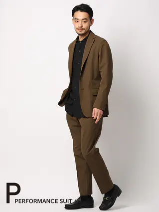 通年／ジャケット＆パンツセットアップ