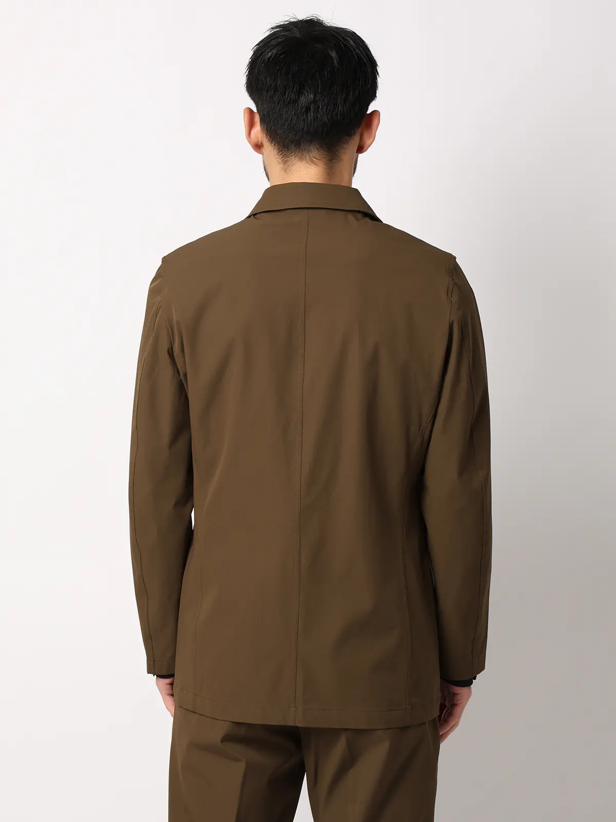 PERFORMANCE SUIT/ジャケット&パンツセットアップ/ウォッシャブル/裾上げ済み カーキ S