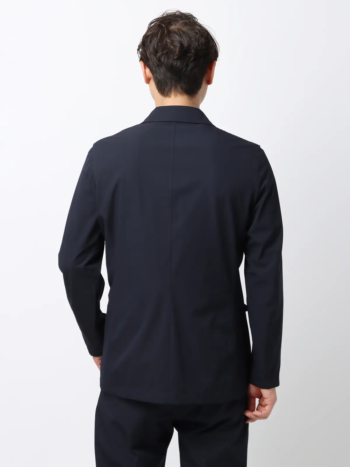 WEB限定／PERFORMANCE SUIT／ジャケット＆パンツ＆ロンTセットアップ／裾上げ済み ネイビー WideLL