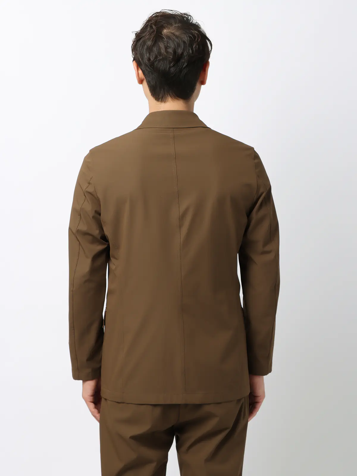 WEB限定／PERFORMANCE SUIT／ジャケット＆パンツ＆ロンTセットアップ／裾上げ済み ブラウン WideLL