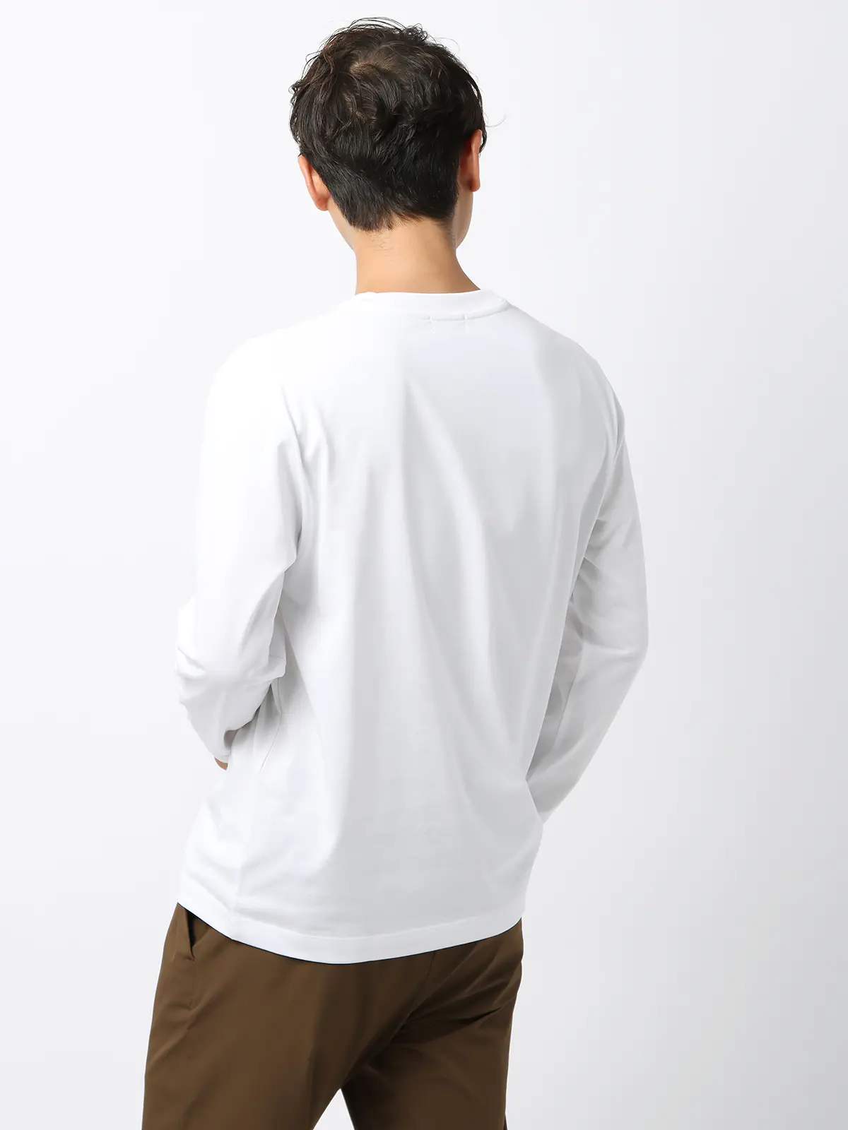WEB限定／PERFORMANCE SUIT／ジャケット＆パンツ＆ロンTセットアップ／裾上げ済み ブラウン WideLL