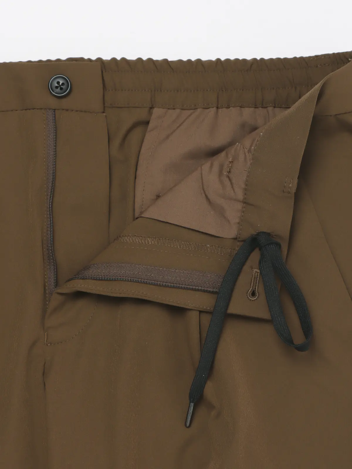 WEB限定／PERFORMANCE SUIT／ジャケット＆パンツ＆ロンTセットアップ／裾上げ済み ブラウン WideLL