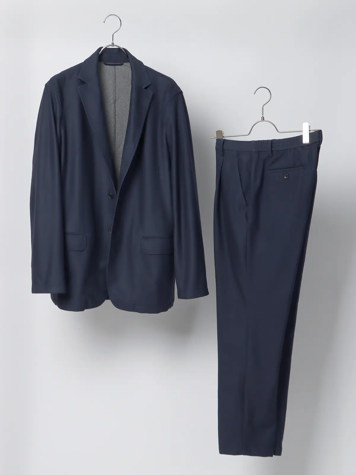 PERFORMANCE SUIT／ジャケット＆パンツセットアップ／ウォッシャブル／裾上げ済み ネイビー S