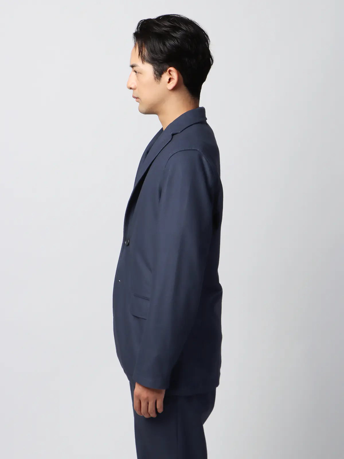 PERFORMANCE SUIT／ジャケット＆パンツセットアップ／ウォッシャブル／裾上げ済み ネイビー S