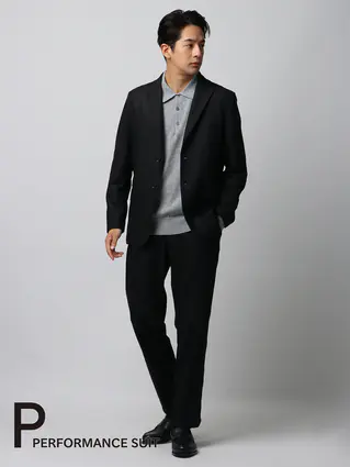 秋冬／ジャケット＆パンツセットアップ