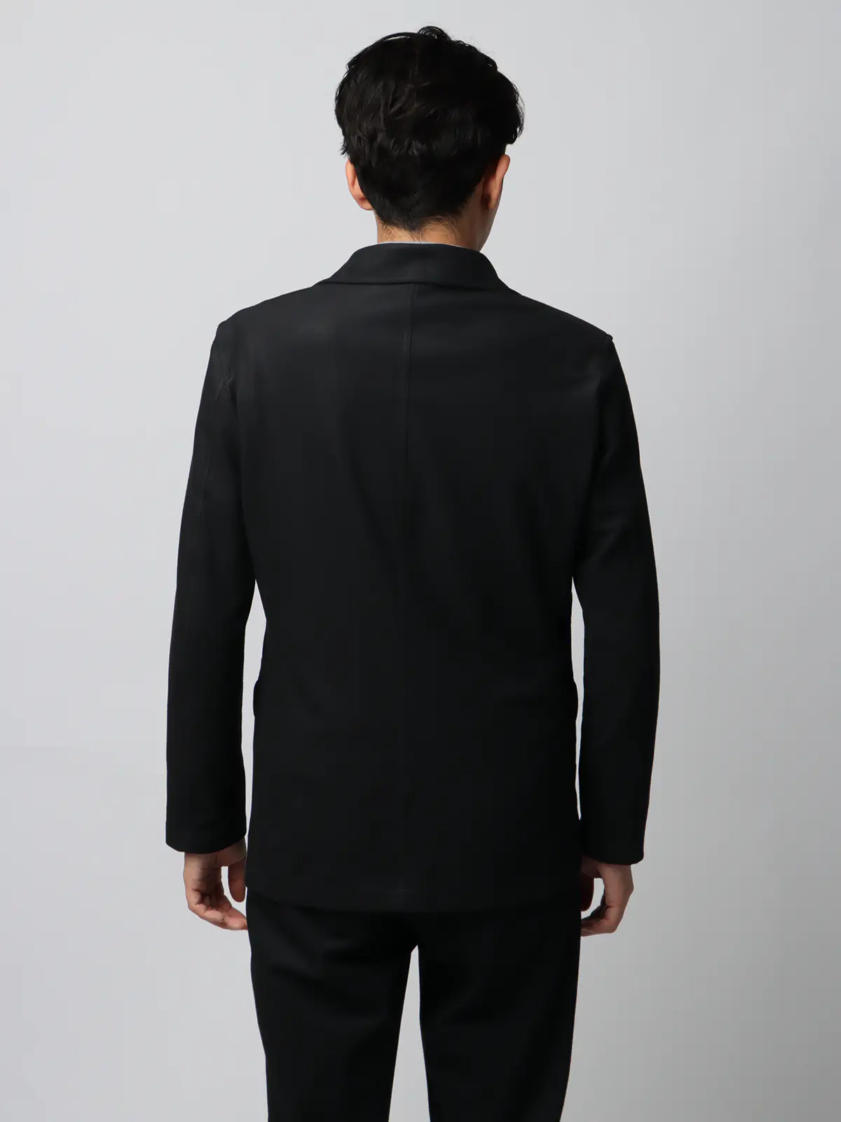 PERFORMANCE SUIT／ジャケット＆パンツセットアップ／ウォッシャブル／裾上げ済み ブラック S