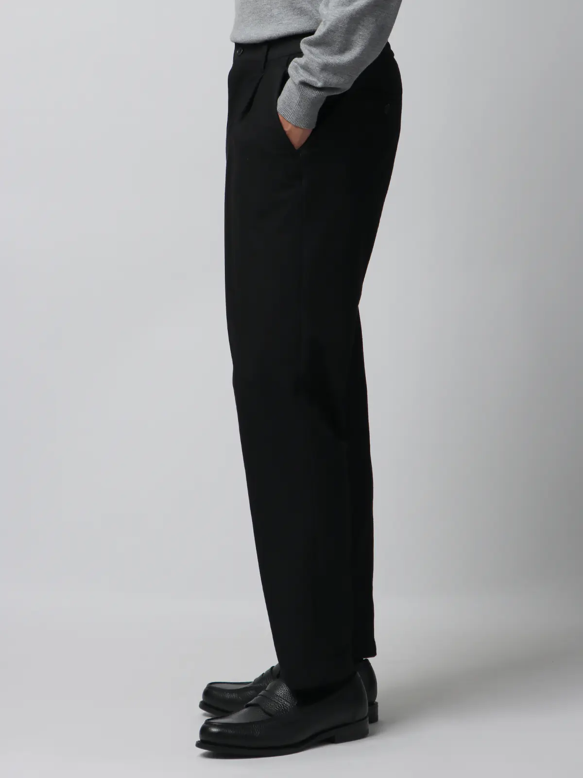 PERFORMANCE SUIT／ジャケット＆パンツセットアップ／ウォッシャブル／裾上げ済み ブラック S