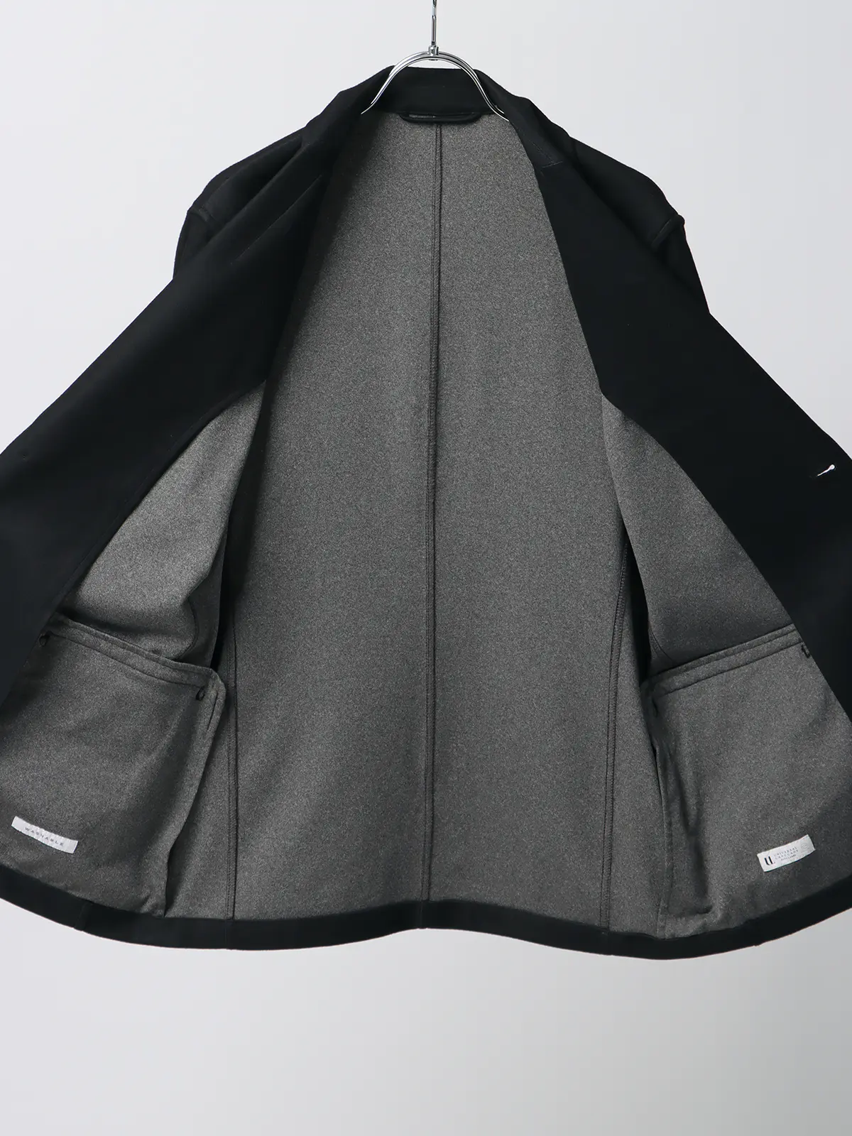 PERFORMANCE SUIT／ジャケット＆パンツセットアップ／ウォッシャブル／裾上げ済み ブラック S