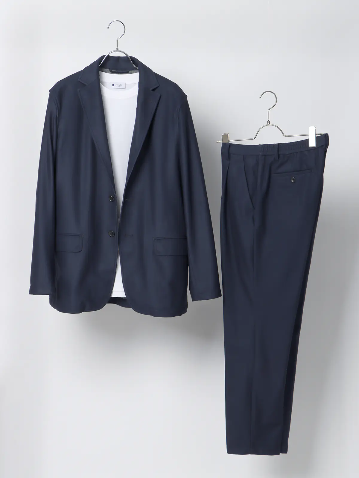WEB限定/PERFORMANCE SUIT/ジャケット&パンツ&ロンTセットアップ/裾上げ済み ネイビー S