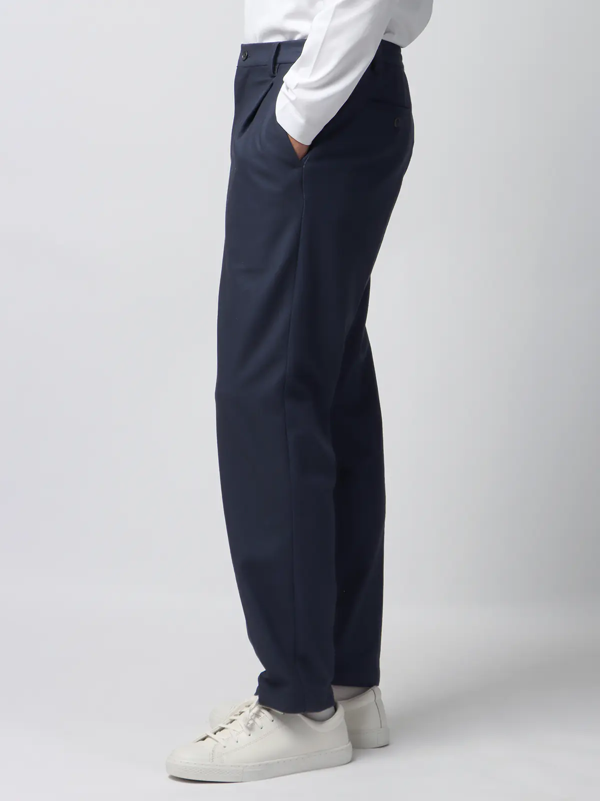 WEB限定/PERFORMANCE SUIT/ジャケット&パンツ&ロンTセットアップ/裾上げ済み ネイビー S