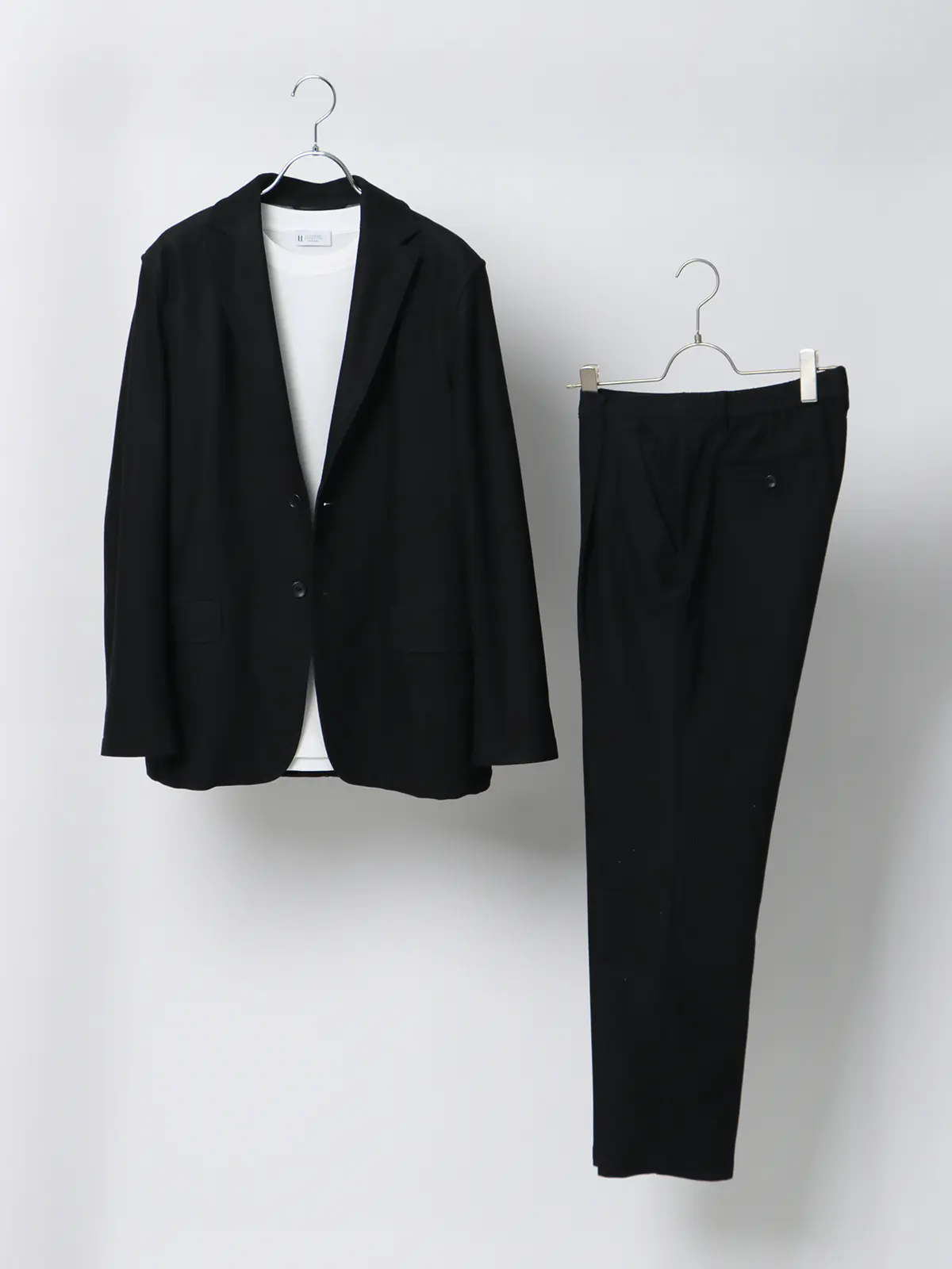 WEB限定/PERFORMANCE SUIT/ジャケット&パンツ&ロンTセットアップ/裾上げ済み ブラック S