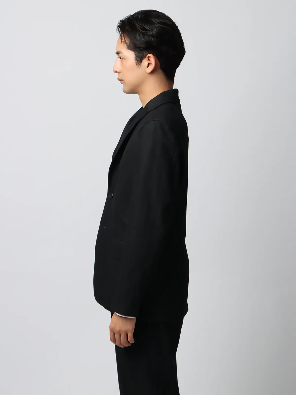 WEB限定/PERFORMANCE SUIT/ジャケット&パンツ&ロンTセットアップ/裾上げ済み ブラック S