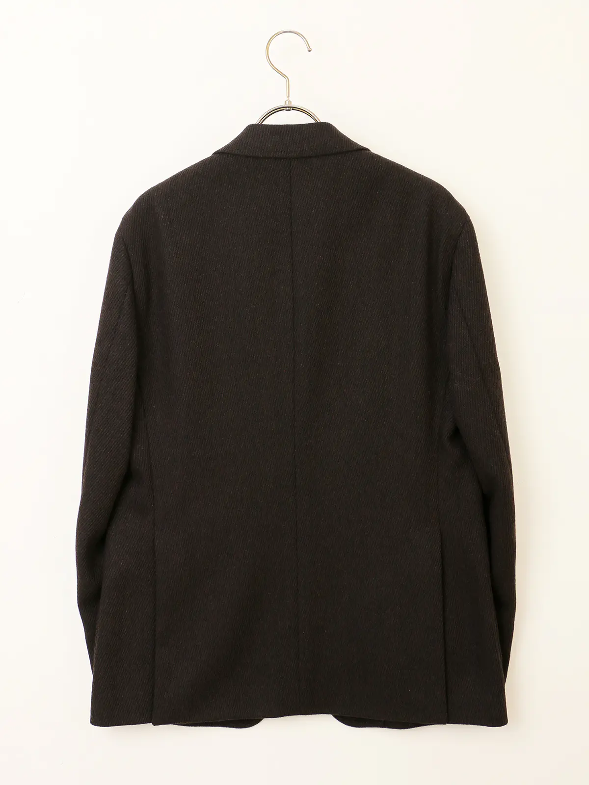 ジャケット/尾州/ウールカシミヤブレンド/ツイル/CR02 ブラウン SS