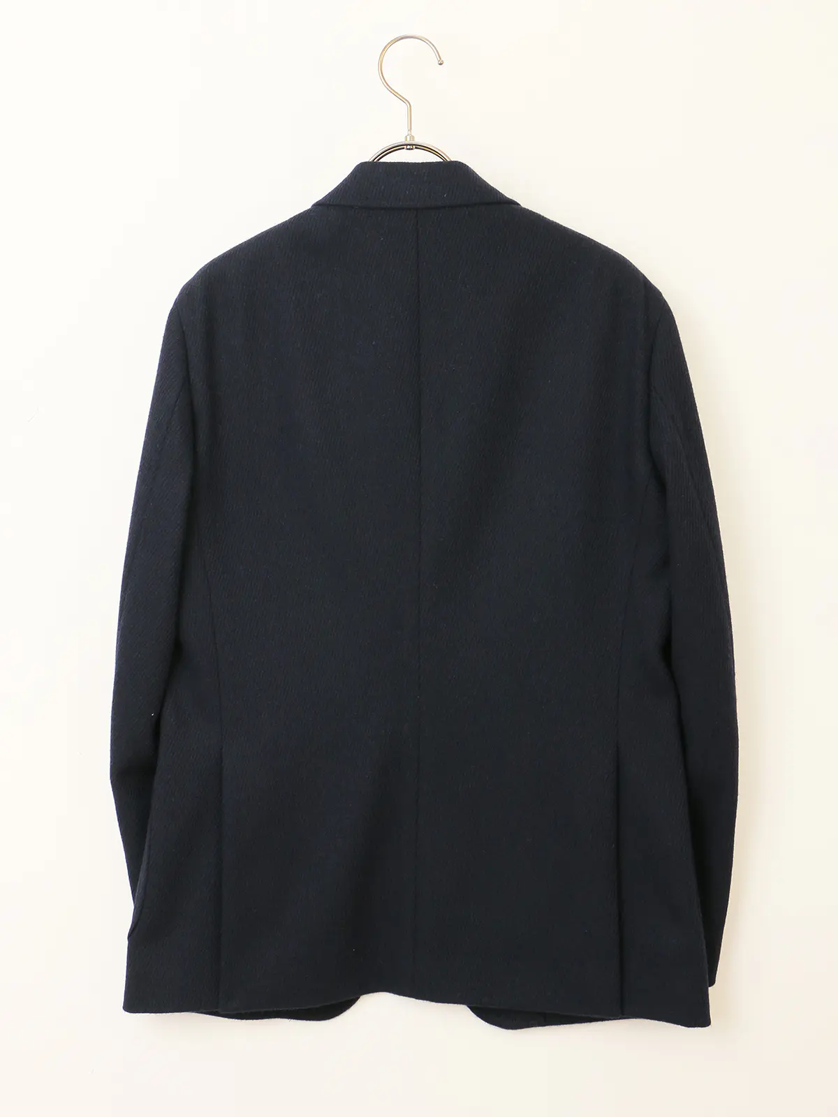 ジャケット／尾州／ウールカシミヤブレンド／ツイル／CR02 ネイビー SS