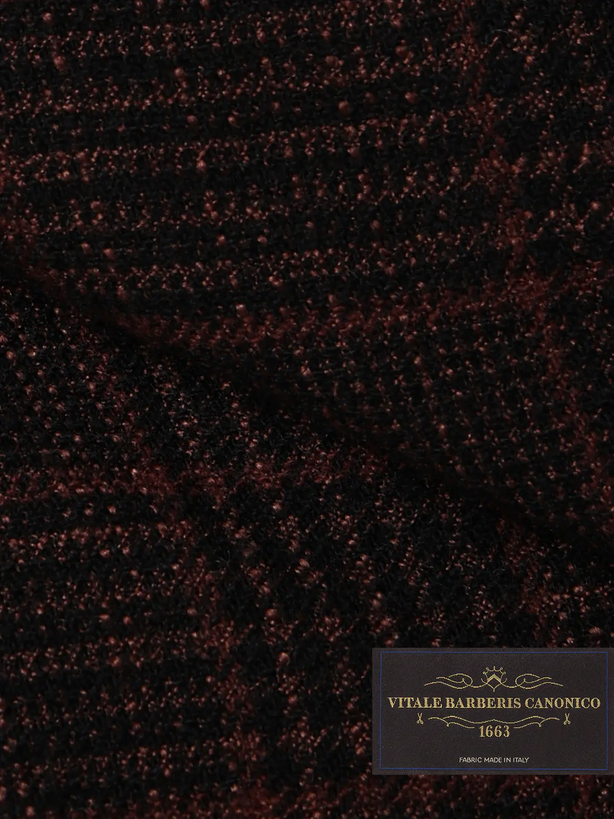 ジャケット／CANONICO／ウール／グレンチェック／LE03 ブラウン M