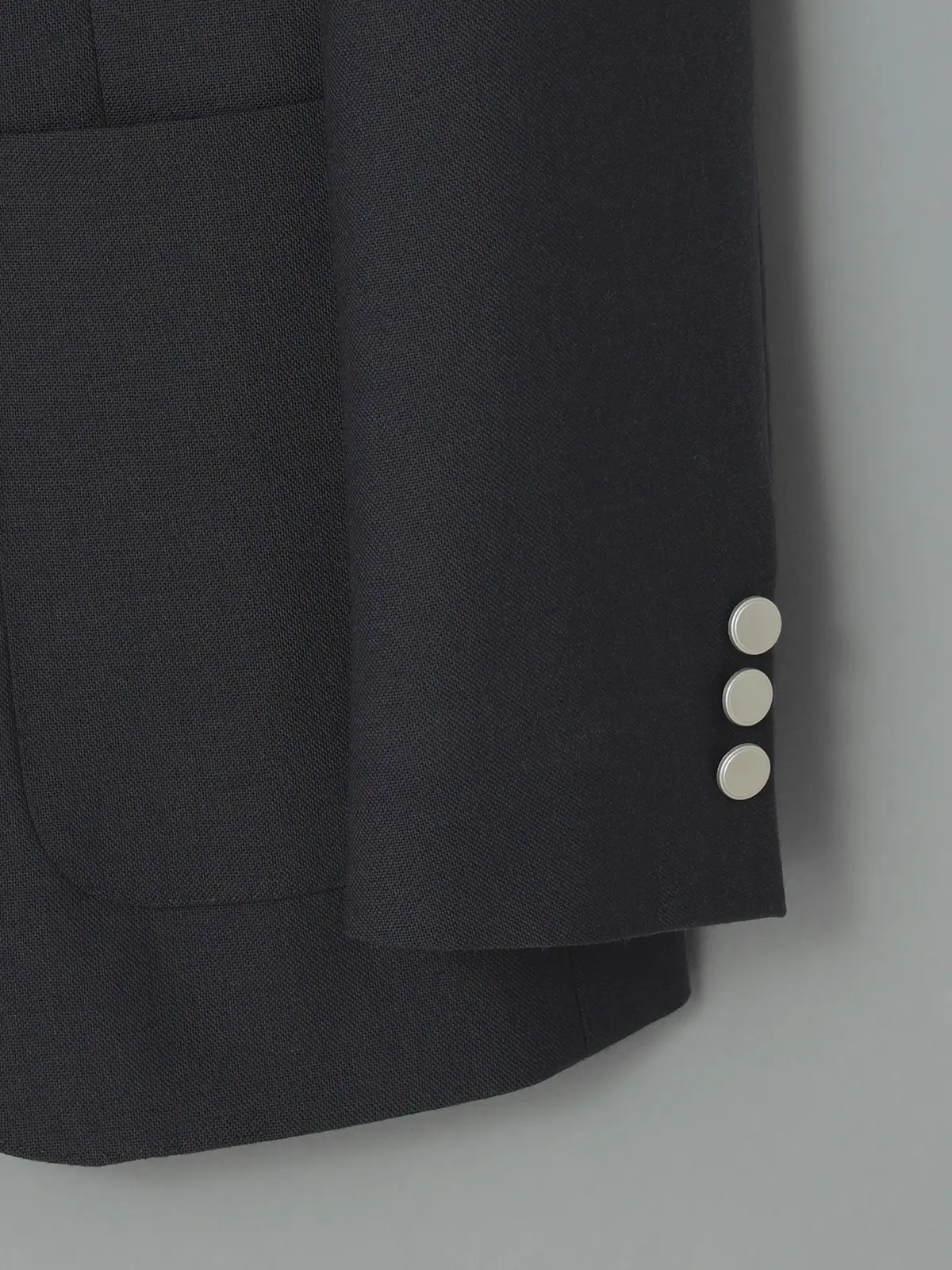 GOOVI／ジャケット／ハイツイストトロピカルウール／無地 ネイビー 0