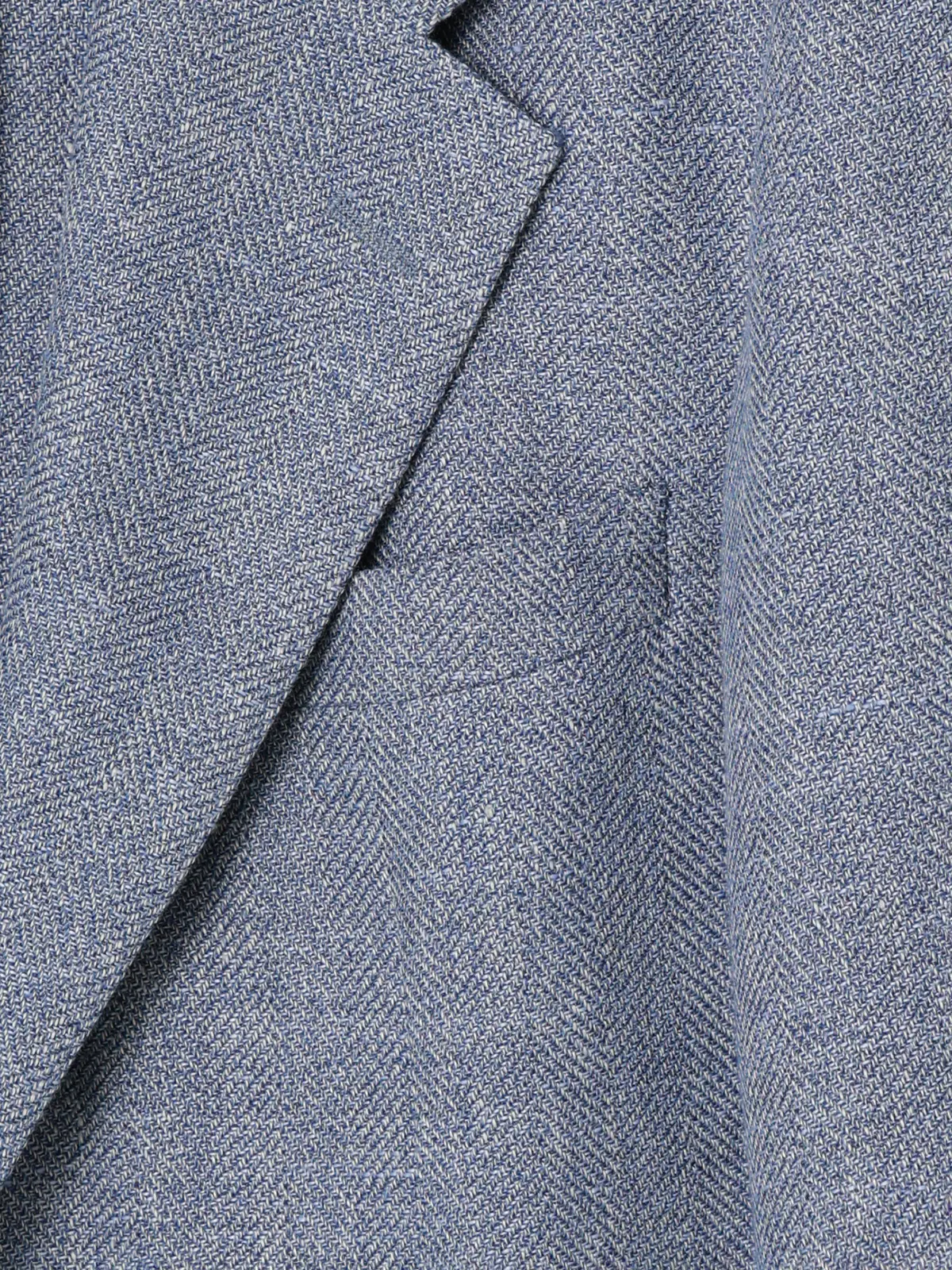 GOOVI／ジャケット／ウールリネンサマーツィード／ヘリンボーン サックス 0