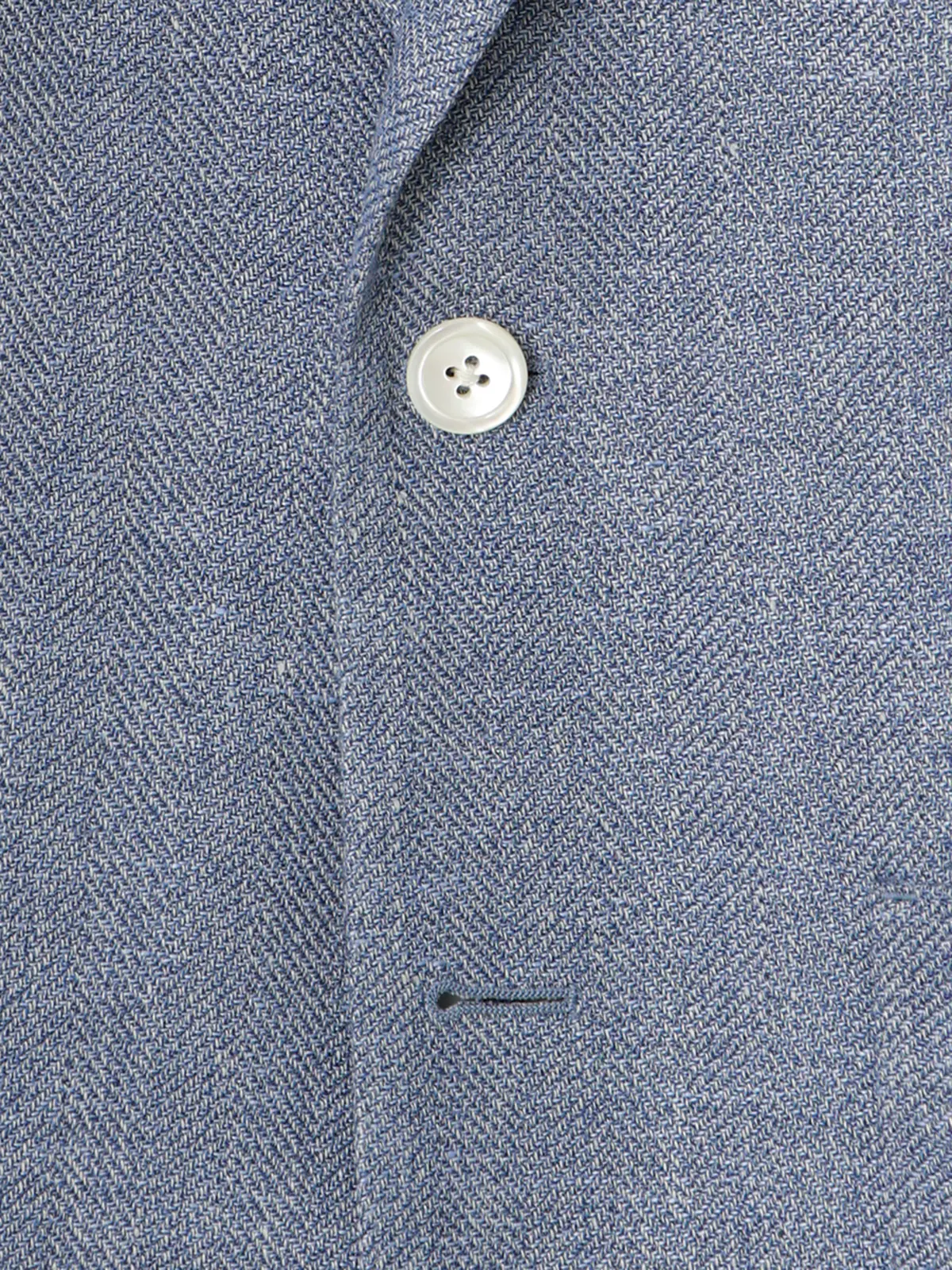 GOOVI／ジャケット／ウールリネンサマーツィード／ヘリンボーン サックス 0