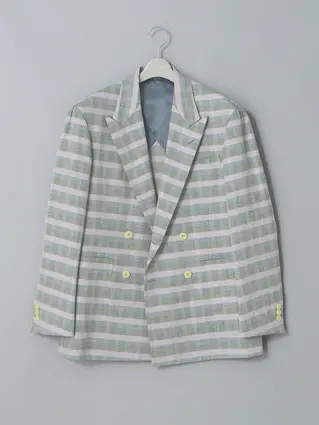 通年／GOOVI／ダブルブレストジャケット